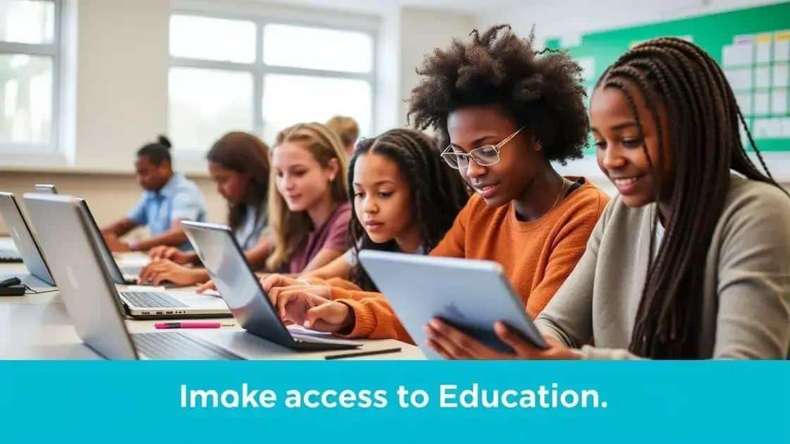 Improving access to education with tech tools