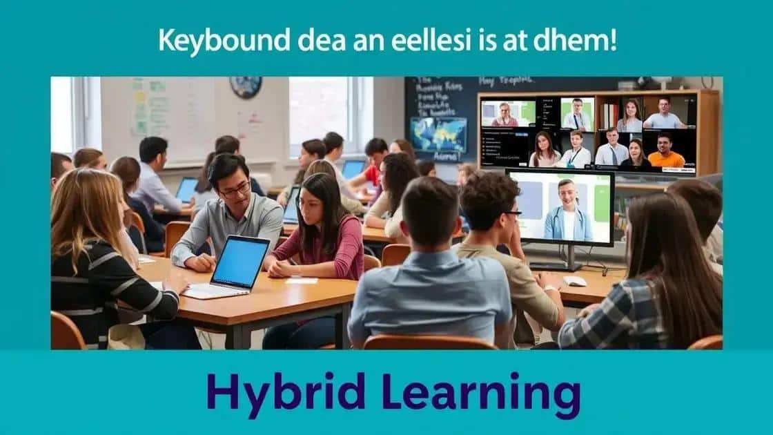 Key benefits of hybrid learning