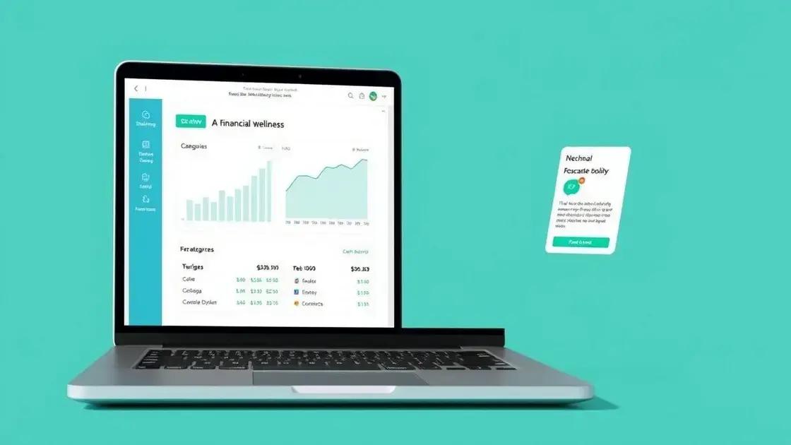 Key features of effective financial wellness tools