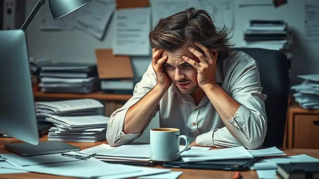 Identifying signs of burnout