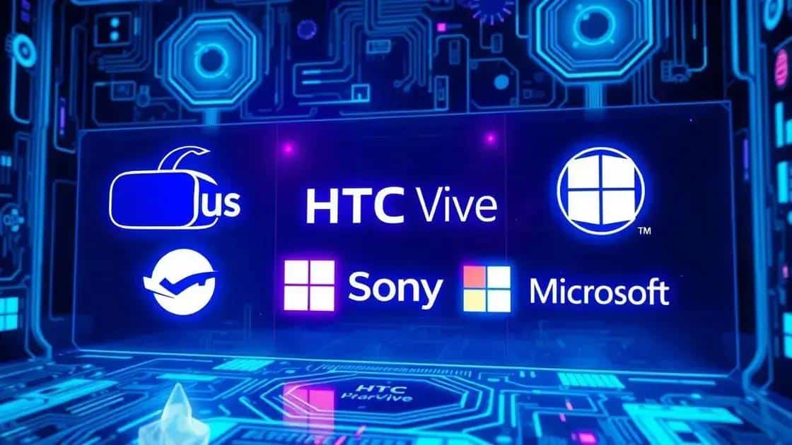 Key players in the vr/ar entertainment industry