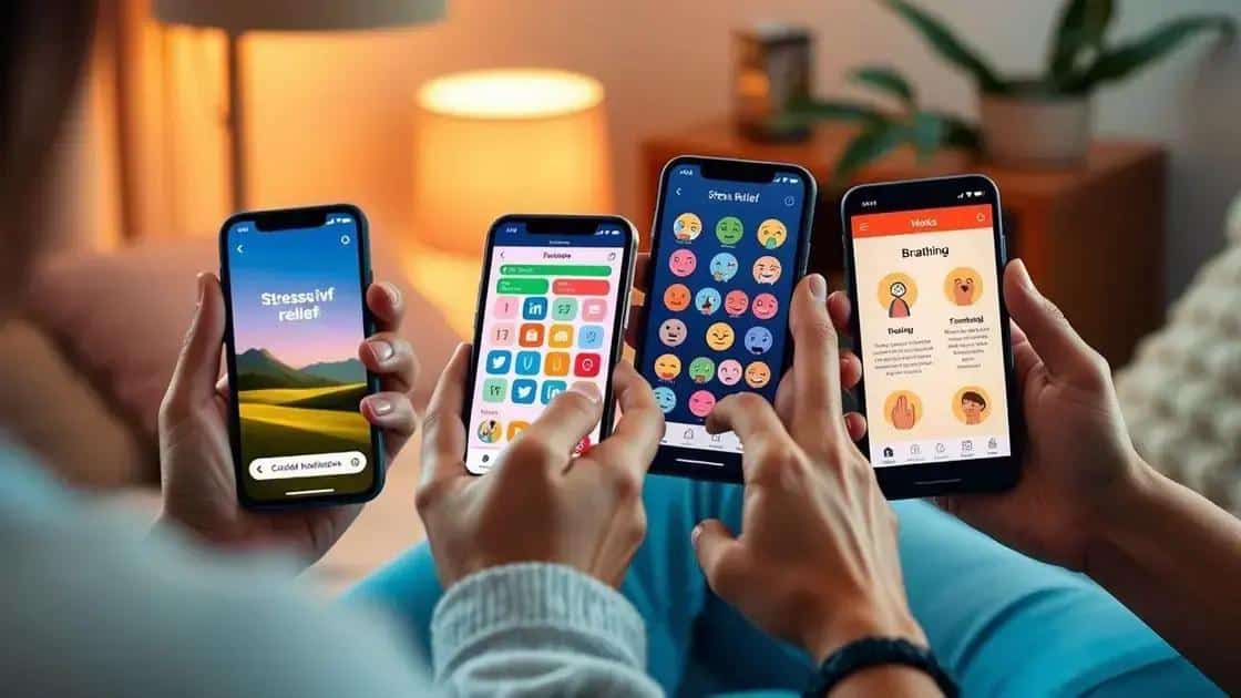 Popular stress management apps