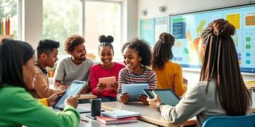 The technology of benefits education in modern classrooms