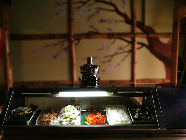 A split image showing a traditional Korean setting from a historical K-Drama on one side and modern Korean street food on the other, showcasing the diverse cultural elements presented in K-dramas.