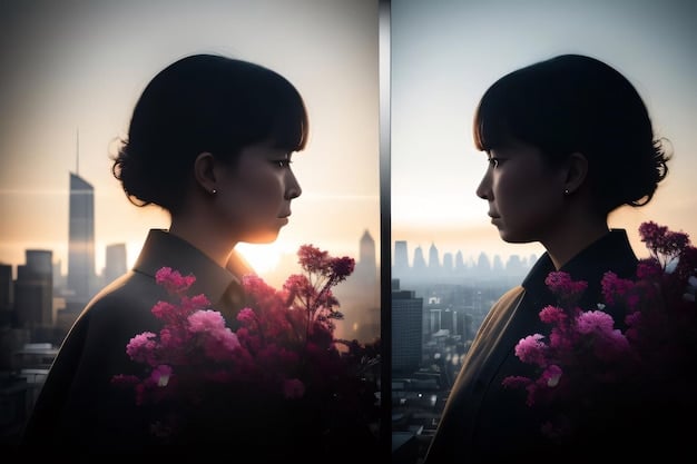 A split-screen image showcasing positive and negative aspects of a K-Drama. On one side, there's a scene with vibrant colors and engaging actors; on the other, there's a scene with poor lighting and uninspired dialogue. The image represents the balanced critique that a good K-Drama review should offer.