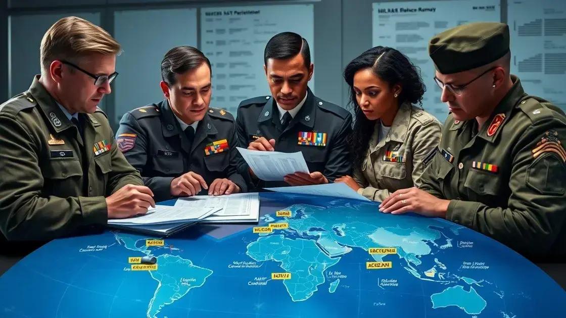 Future predictions for military budget allocations