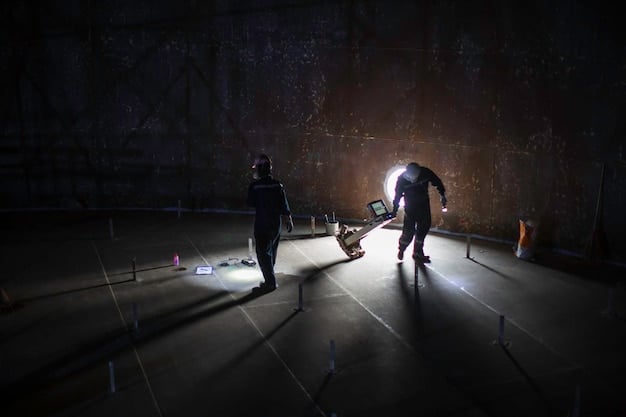 A player standing atop a well-defended base at night, shooting arrows at approaching zombies and skeletons.