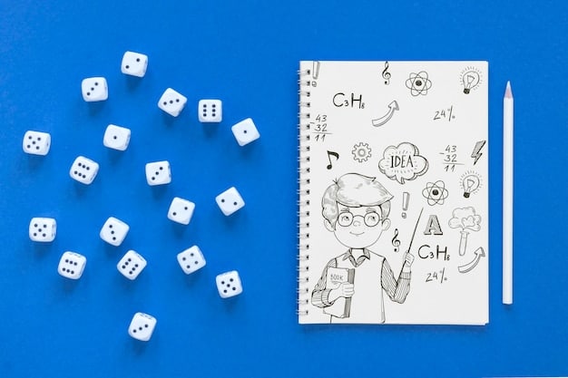 A bird's-eye view of a table filled with dice, character sheets, notebooks, and pencils. The table is surrounded by multiple players who are deeply engaged in discussion and planning their next move. The atmosphere is one of collaboration, strategy, and excitement.