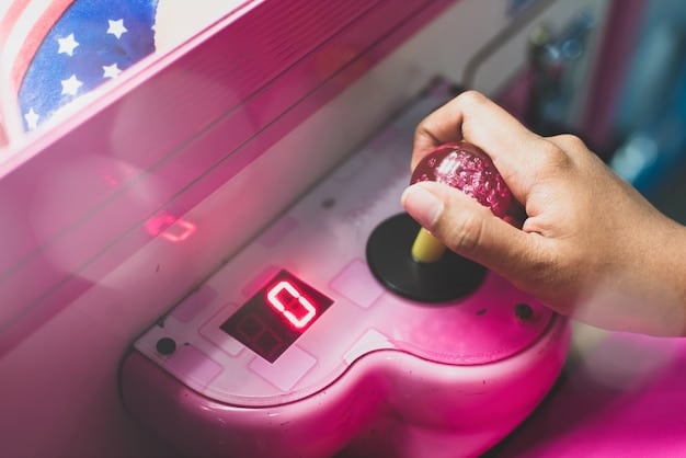 A close-up of a person's hands skillfully manipulating an arcade joystick and buttons during an intense gaming session on a retro arcade machine.