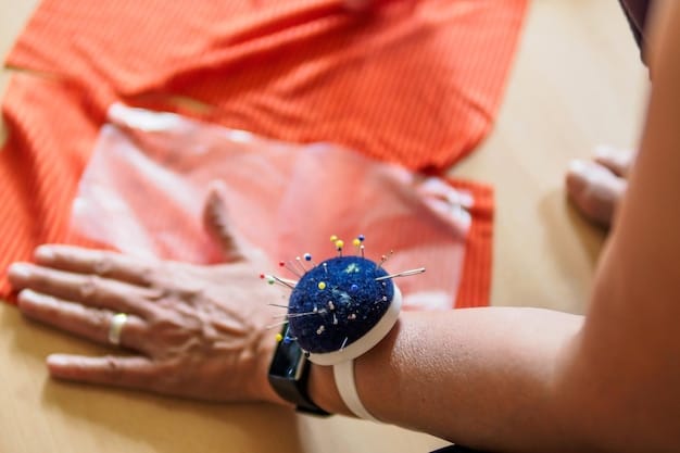 Close-up of a person's outfit showcasing details like a Star Wars-themed watch, a science-related pin on a jacket, and subtly patterned socks featuring elements from video games. The focus is on the accessories that blend geek culture with everyday fashion.