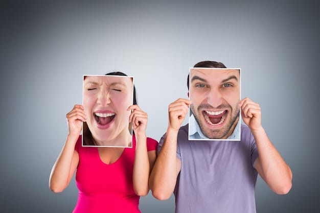 A split screen showing two contrasting images: on one side, a group of smiling fans holding up K-Pop merchandise at a concert; on the other side, a close-up of a laptop screen displaying heated and negative comments within a K-Pop fan forum.