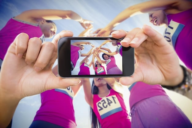 A collage featuring screenshots of various K-Pop dance challenges on TikTok, showing fans from around the world participating and recreating the dance moves. The collage emphasizes the global reach and impact of these challenges.