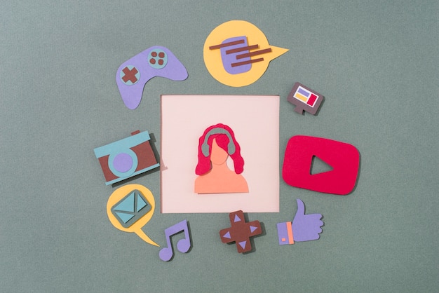 A collage featuring the logos of major music streaming platforms such as Spotify, Apple Music, YouTube Music, and Deezer. The logos should be easily recognizable and visually appealing.