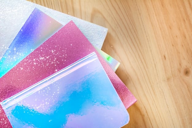 A close-up shot of a K-Pop album with several photo cards displayed. The image emphasizes the details and variations of photo cards, highlighting their collectibility and how they drive purchases among fans.