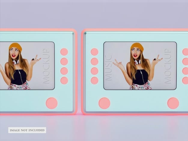 A split-screen comparison showing the evolution of K-Pop music video aesthetics, contrasting a simple, minimalist set from an early 1990s K-Pop video on one side with a highly elaborate, CGI-enhanced scene from a modern K-Pop video on the other side.