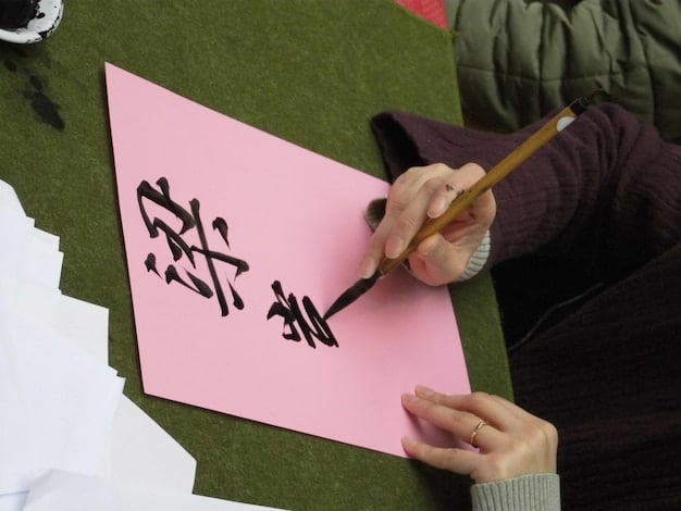 A visual guide showing the Hangul script and romanized pronunciation for common Korean greetings, such as 
