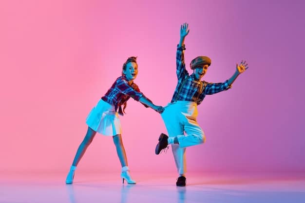 A photo of EXO-CBX performing on stage, showing their vibrant and playful concept. The members are wearing colorful outfits, and the stage design is bright and energetic, fitting their musical style.