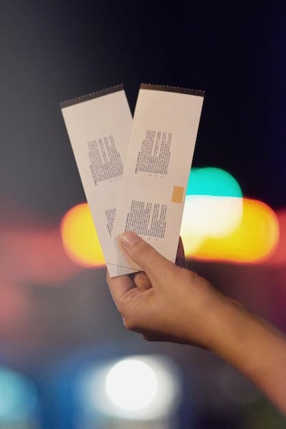 A close-up of various K-Pop concert tickets, both physical and digital, with a blurred background of excited fans waiting in line, highlighting the anticipation and value of securing a ticket to see their favorite K-Pop group.