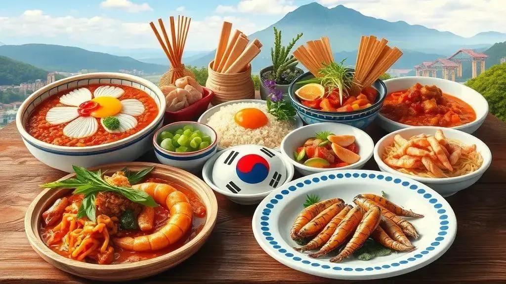 Exploring regional variations in Korean food