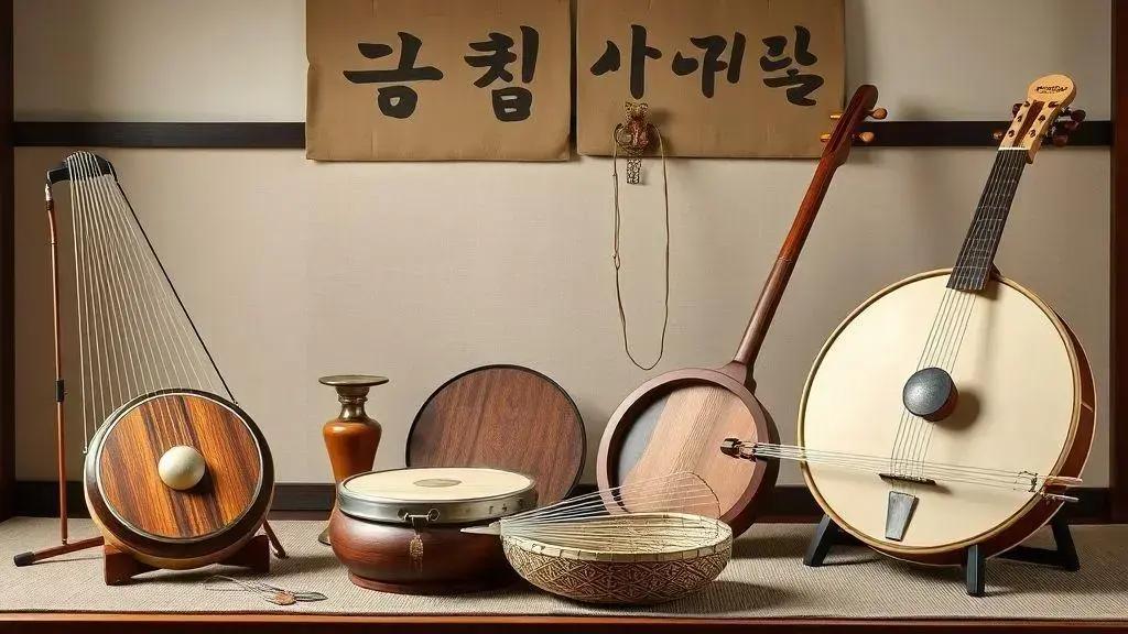 Popular instruments in Korean music