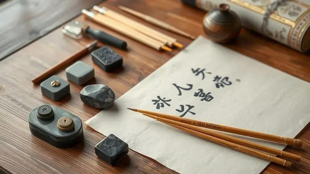 essential tools for Korean calligraphy