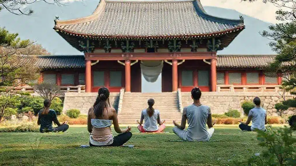 Meditation practices in Korean temple traditions