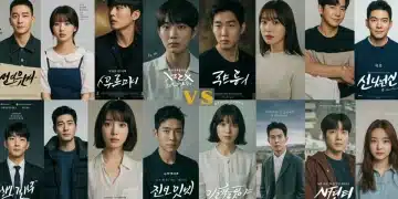 Collage of 2024 K-drama posters representing overrated and underrated series