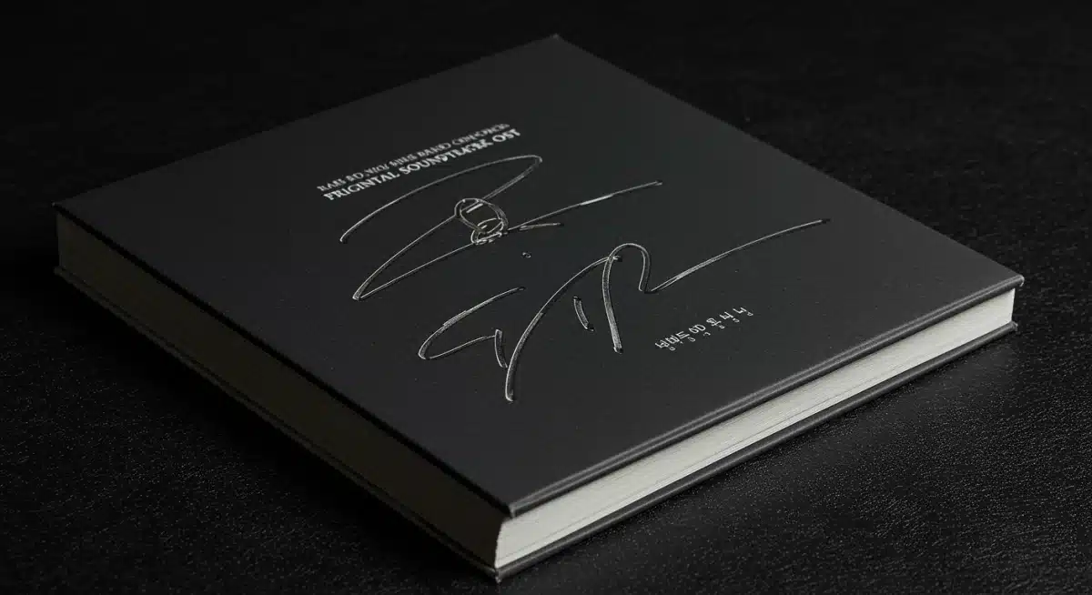 Rare signed K-Drama OST album, a valuable collectible