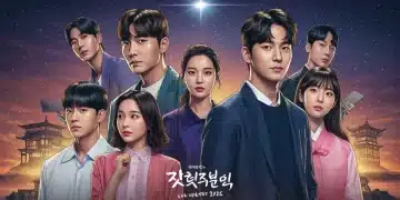 Dynamic visual of a scene from 2026's surprising K-drama success, highlighting its unique aesthetic.