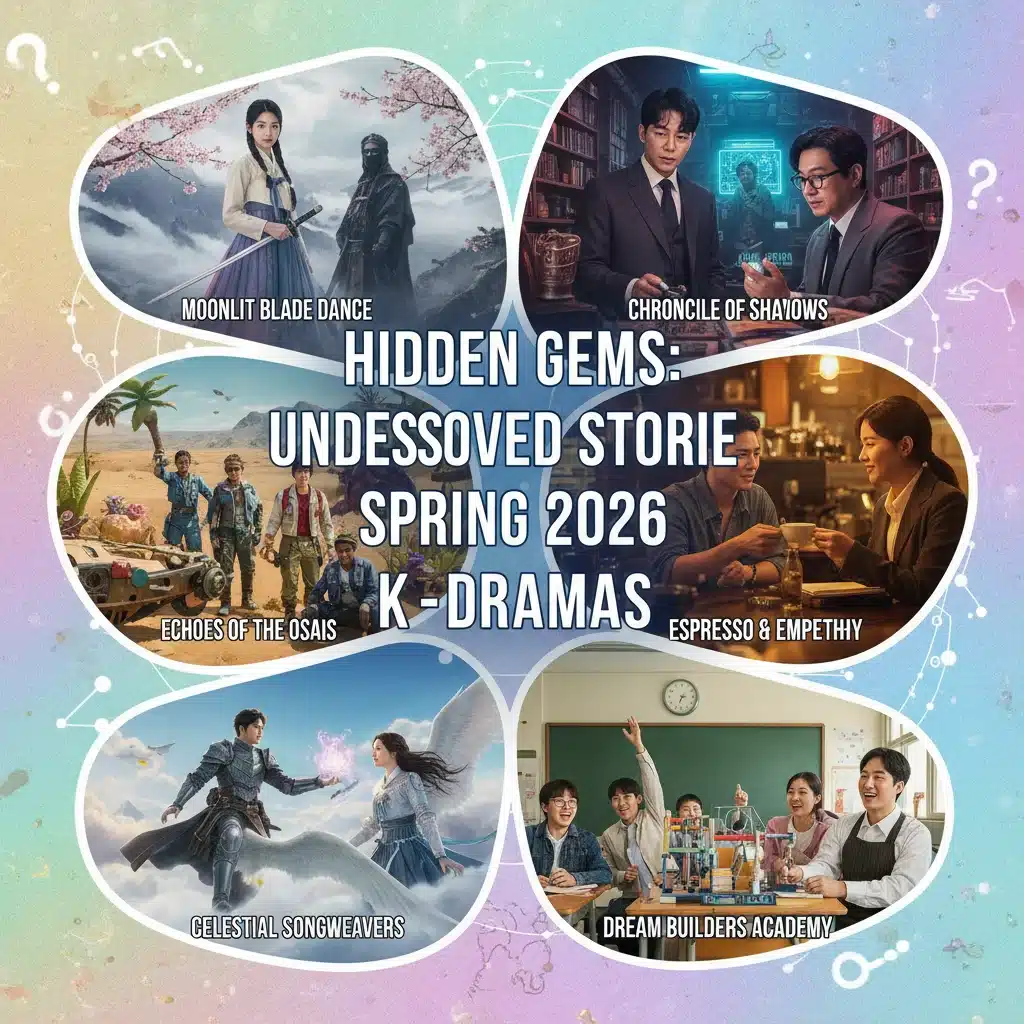 K-Drama Review Deep Dive: The 6 Underrated Gems of Spring 2026 Every U.S. Fan Should Watch.