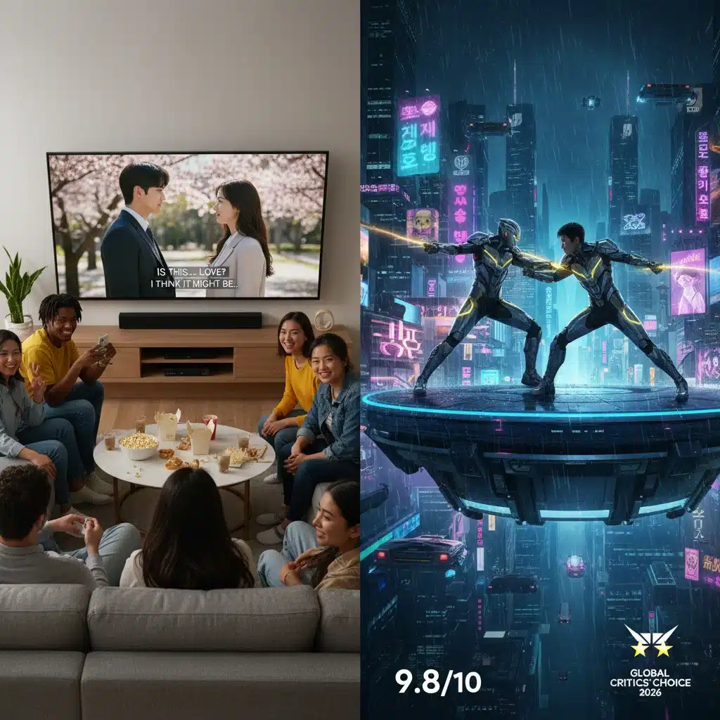 US audience enjoying a critically acclaimed 2026 K-drama with subtitles