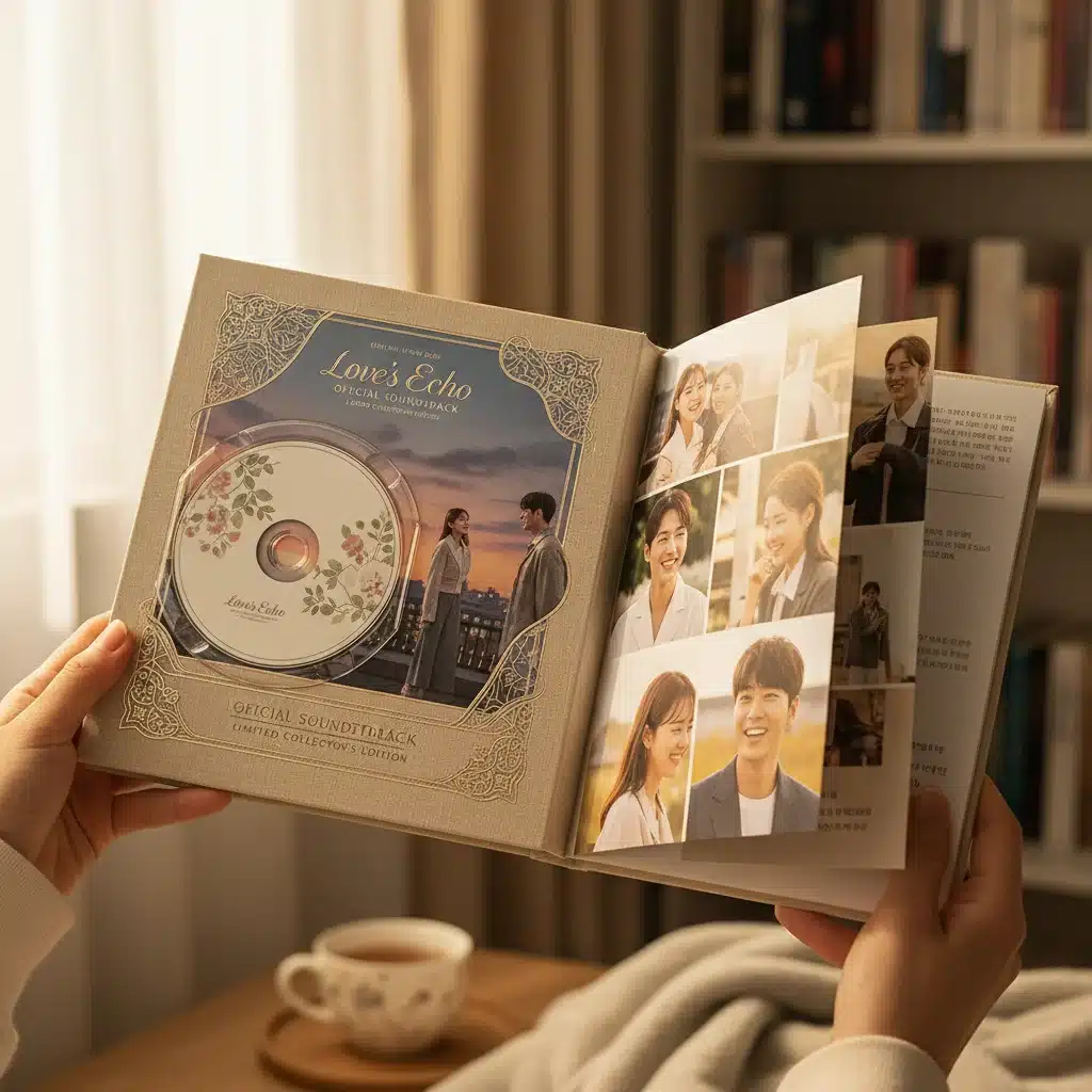 Limited edition K-Drama original soundtrack album with photobook