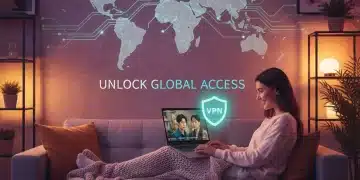 Person watching K-Drama with VPN for global access